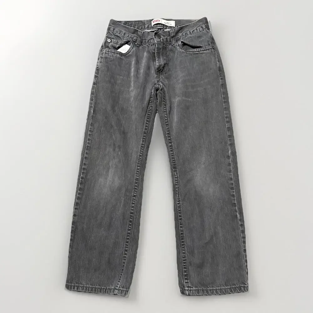 Levis 505 Jeans Boys Size‎ 10 Reg 25x25 Straight Leg Denim 25x23